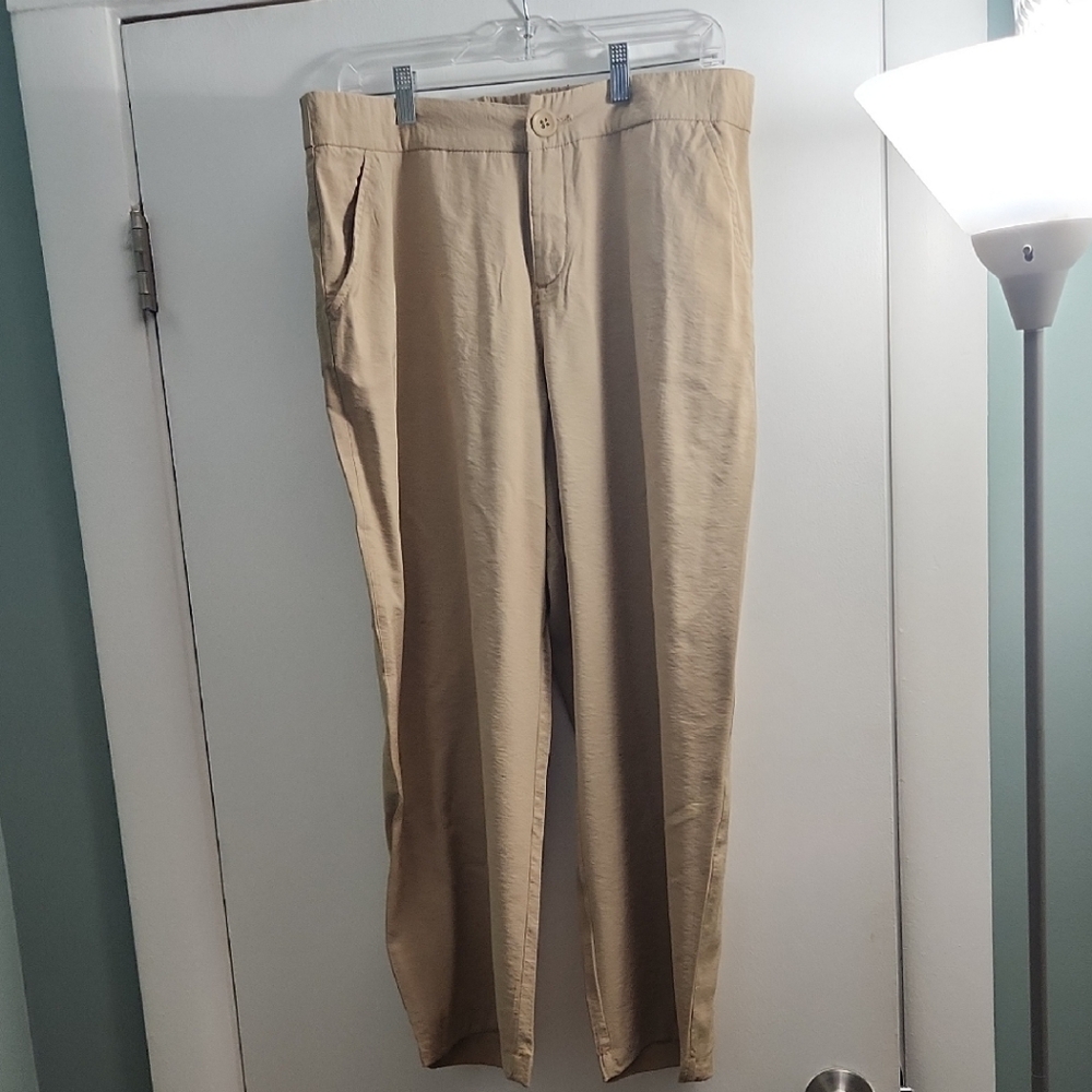 Style & Co. Women's Tan Cropped Pants